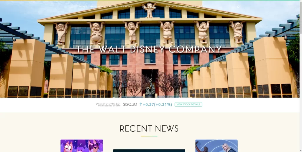 the walt disney company uses wordpress - codewithronny