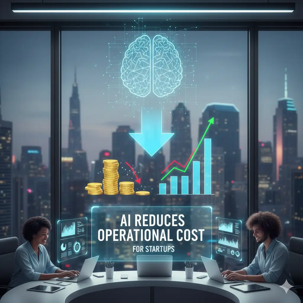 How AI Reduces Operational Cost for Startups