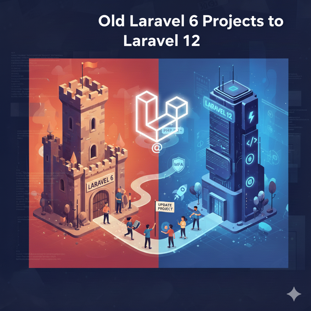 How to Update Old Laravel 6 Projects to Laravel 12